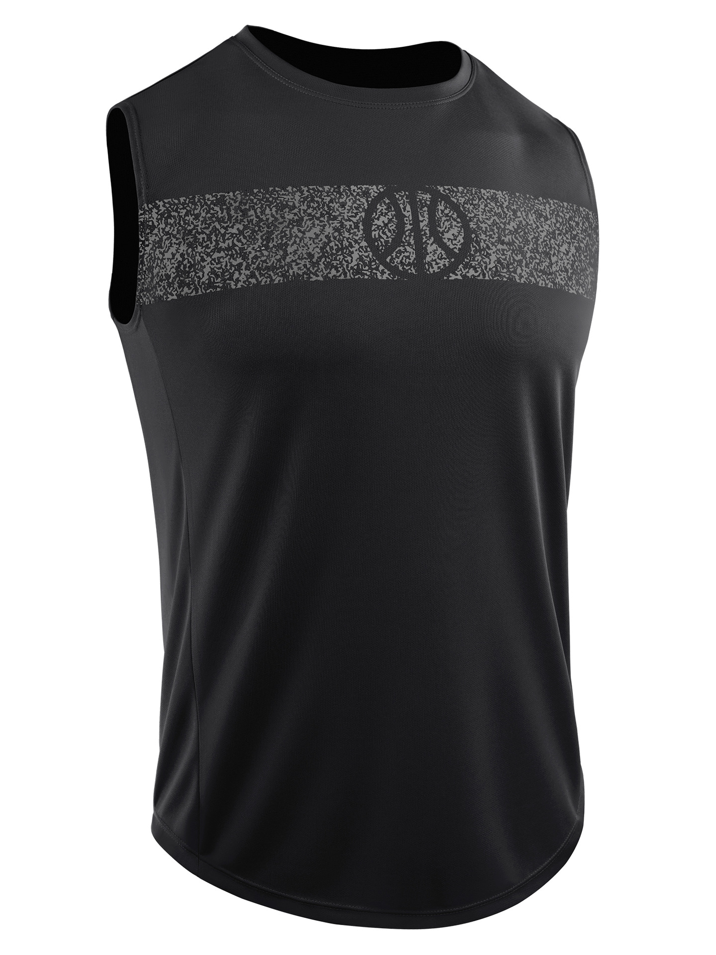 B5159 chaleco deportivo de hombre seco rápido sin mangas chaleco de hombro baloncesto correr maratón ciclismo camisa de ejercicio