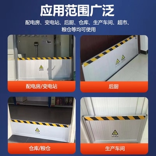 Customized aluminum alloy rat-proof board rat-proof board door distribution room warehouse distribution room kitchen kindergarten rat-proof