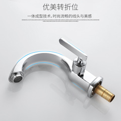 BB4C批發麵盆單冷水龍頭陶瓷盆洗手臉盆台盆洗衣池單孔水龍頭