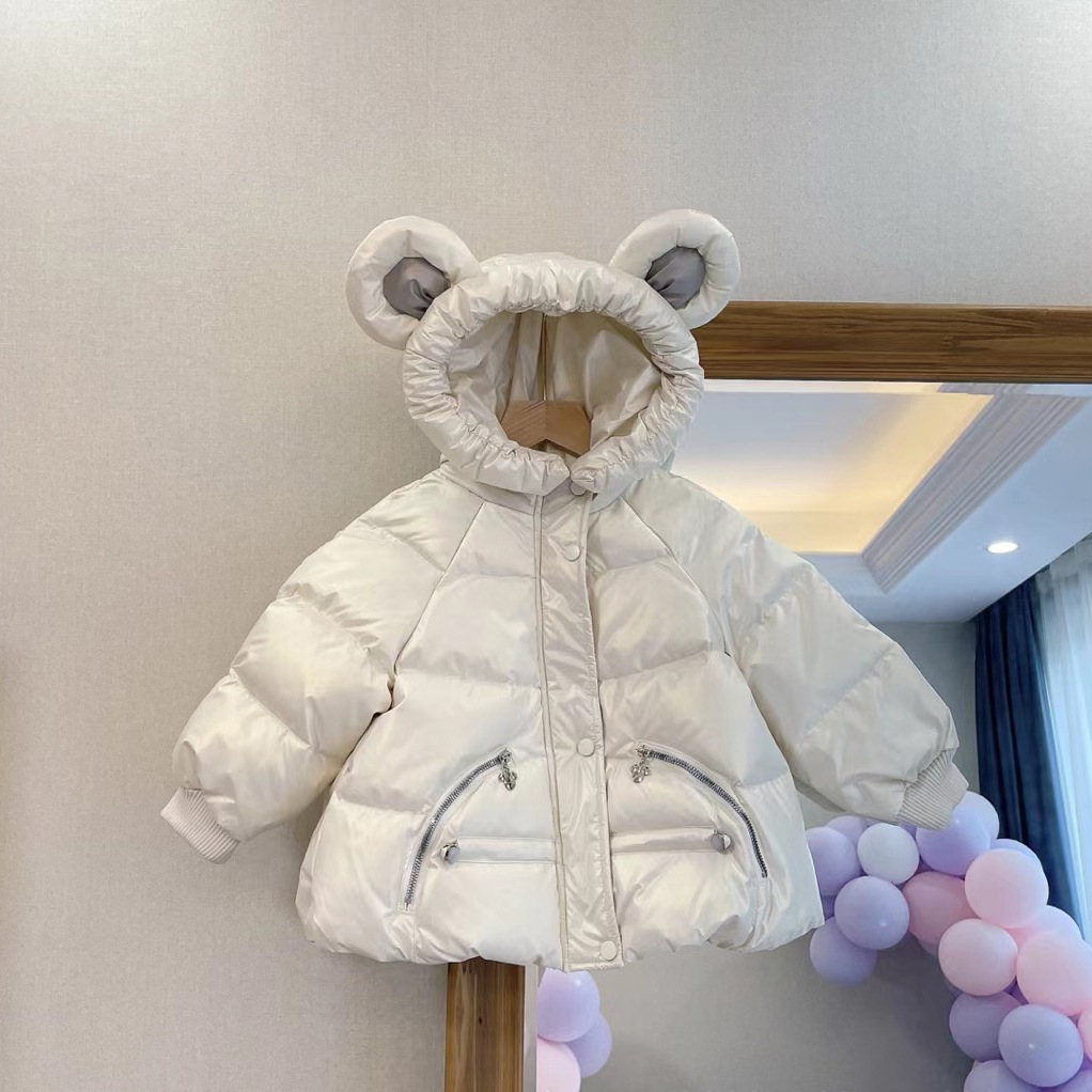 品牌童装直播货源 糖麦卡 吾名堂2021冬季新品韩版女童棉服外套批