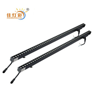 Outdoor Lighting Contour Special Structure Waterproof Dc24V12W Single Color Colorful All-Round Line Light Wall Washer Light