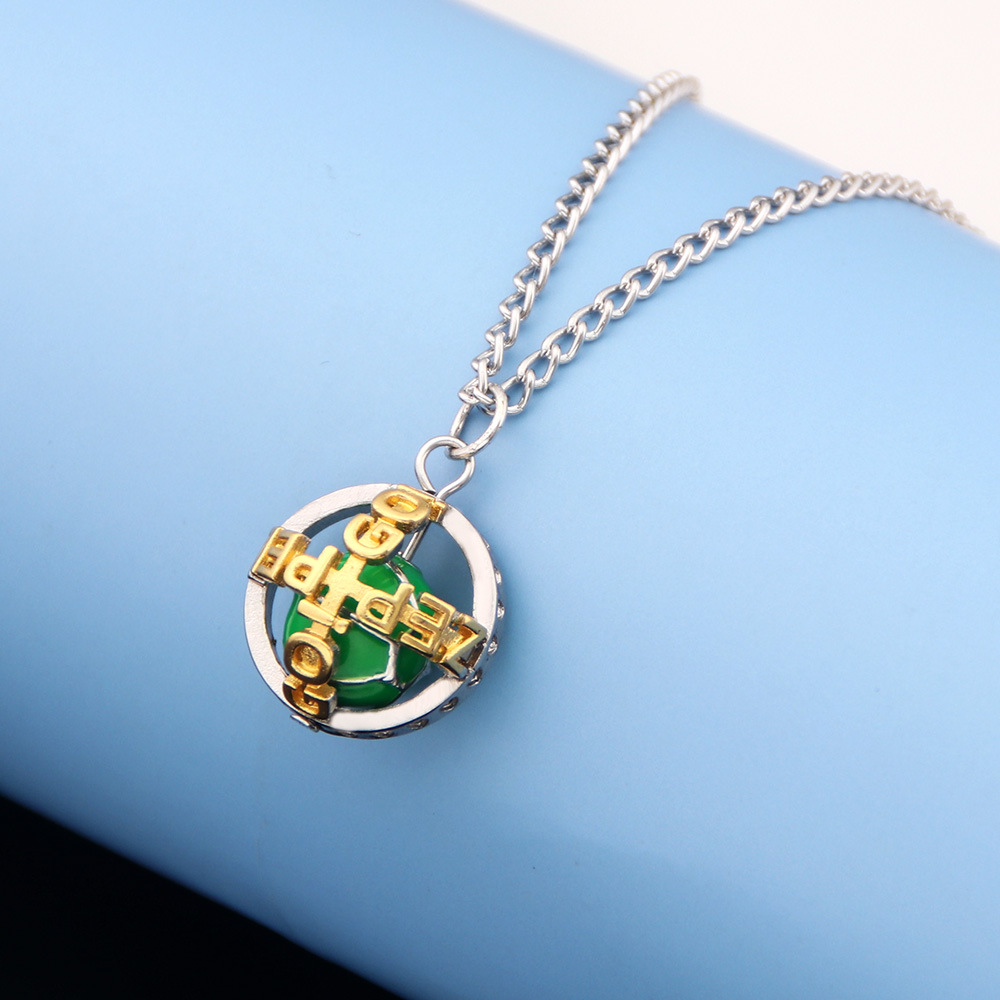 JOJO's Bizarre Adventure Necklace, Gerald Zebelin's Iron Ball Pendant, Iron Ball Spin Animation Peripherals
