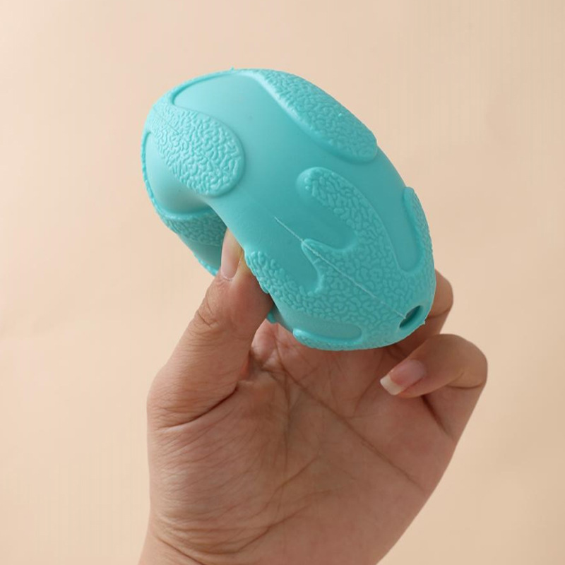 Nuevo TPR sonando tenis molar juguete pequeño perro mediano y auto-Hola entrenamiento de pelota de juguete para mascotas resistente a los mordiscos