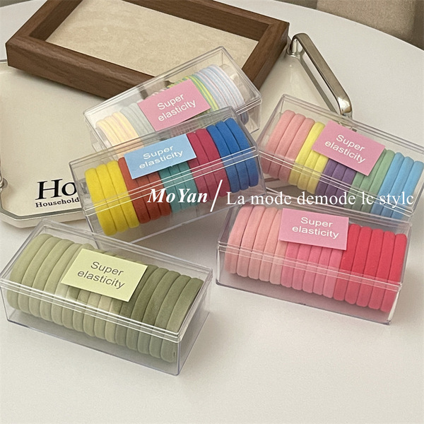 Harmless elegant demi-season durable hair rope