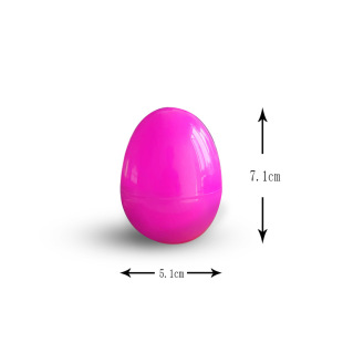Color universal color eggshell 7.1cm * 5.2cm toy storage packaging surprise blind box gift eggshell packaging