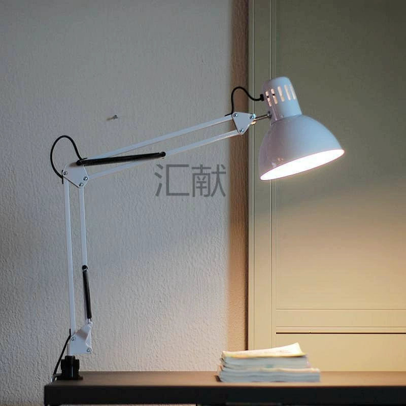 Складной учебный настольный светильник, ноутбук для учеников начальной школы, для рабочего стола, чтение, американский стиль, защита глаз