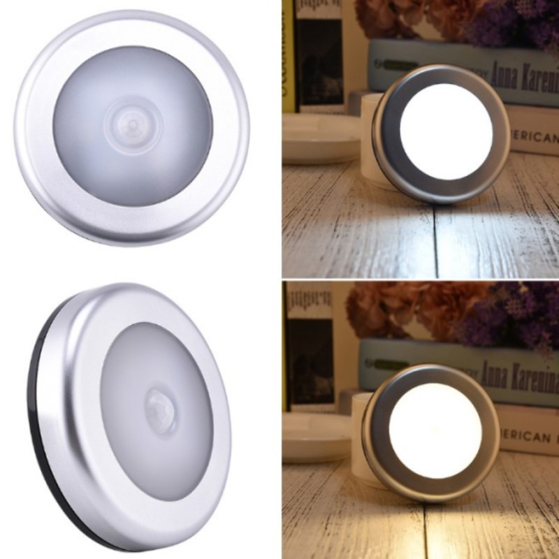 跨境智能人體自動感應小夜燈臥室床頭櫃燈家居小夜燈LED小夜燈