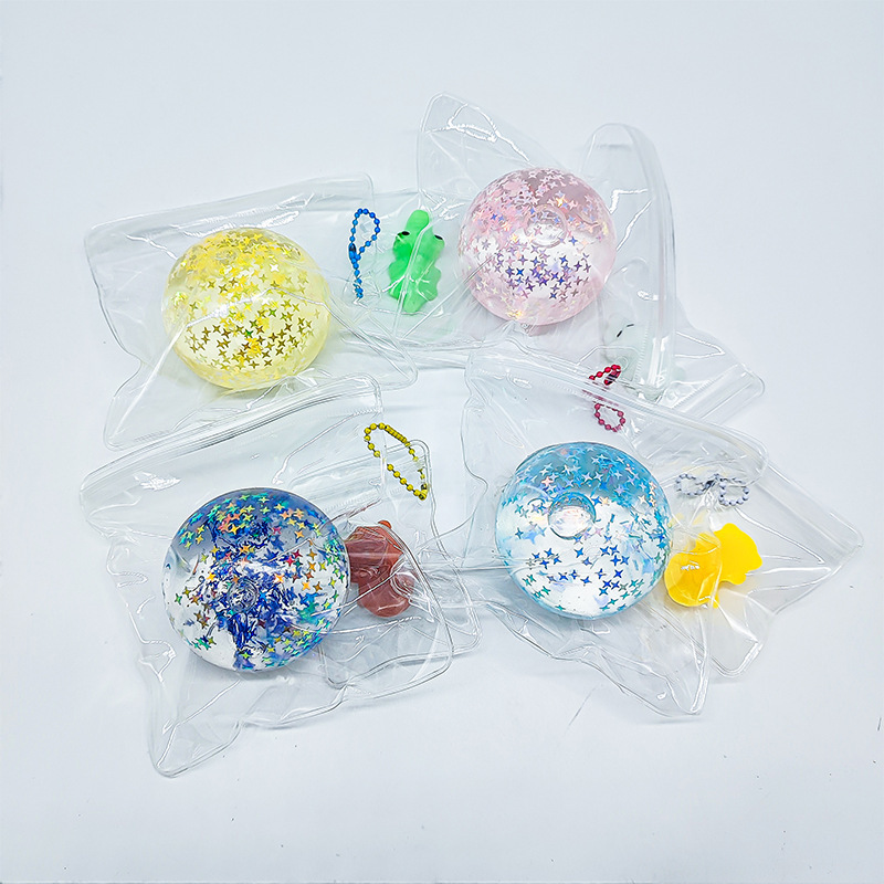 Transfronterizo jarabe de malta bola de descompresión malta azúcar pizca música puesto de juguete