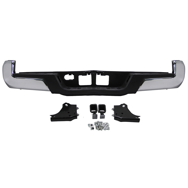 Aplicable a Toyota 2016 - 2020 Tacoma parachoques traseros Tacoma original galvanizado sin agujeros modelo completo