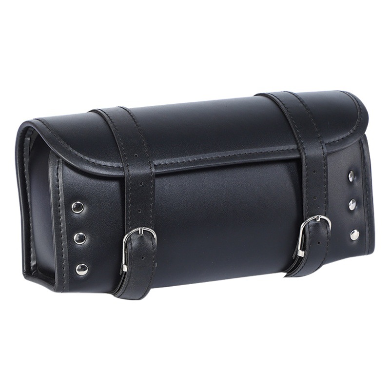 Motorcycle Hook Bag, Rider Leather Storage Bag, Motorcycle Rear Side Bag, Left and Right Side Saddlebags, Riding Bag