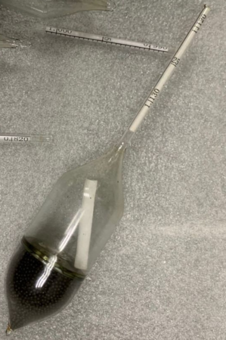 柴油空气释放值密度计 10支组 型号YL288-0.8-0.9库号M150855