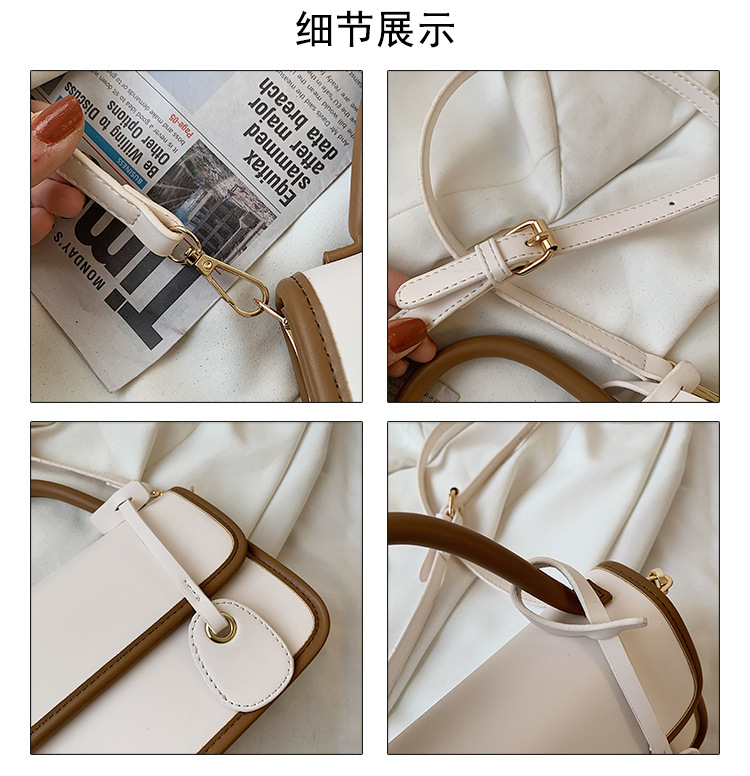 Korean Fashion Hit Color New Fashion Messenger Bag display picture 8