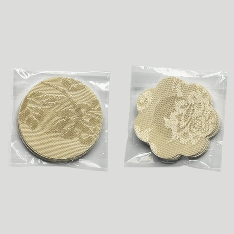 라운드 레이스 유방 패치-피부색 1 쌍