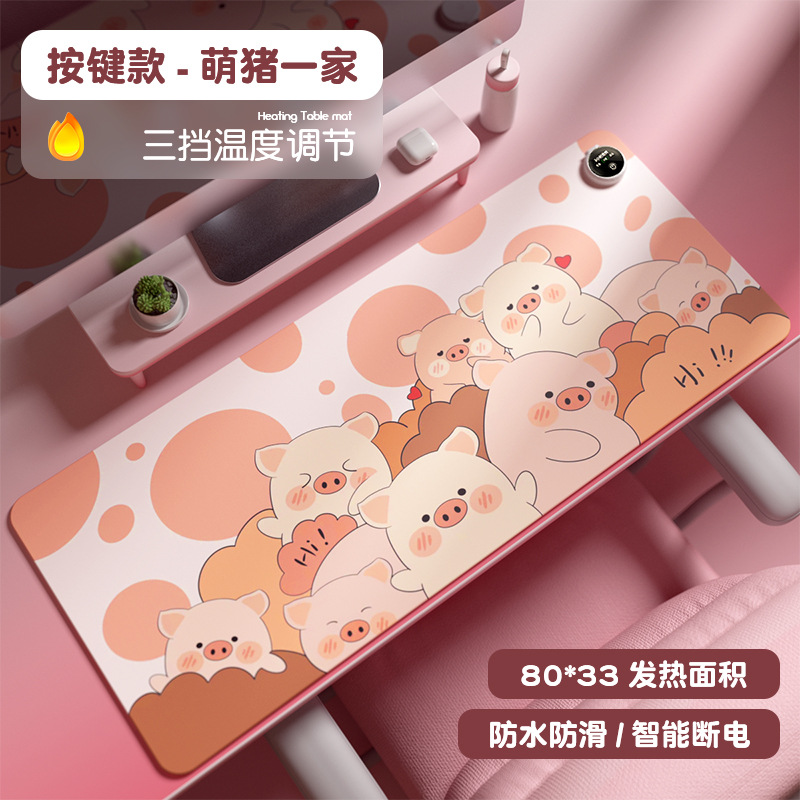 almohadilla de ratón caliente super caliente estudiante escritorio computadora almohadilla de mesa caliente de oficina escritorio calentador de mano invierno almohadilla de calefacción eléctrica