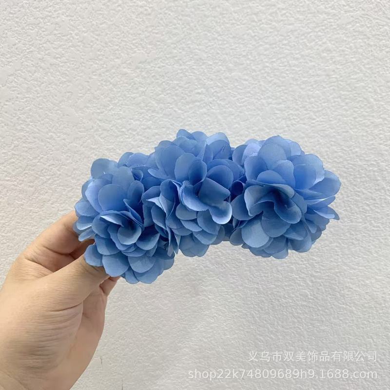 梦玲海边美人鱼造型超大香蕉夹森系花花抓夹横着的香蕉夹|undefined