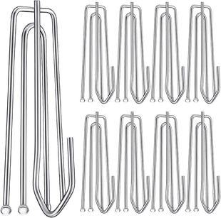 [Border Direct Supply] Curtain Hooks Wholesale Stainless Steel Cloth Forks Four-Claw Hooks Hook Accessories Gauze Curtain Hooks
