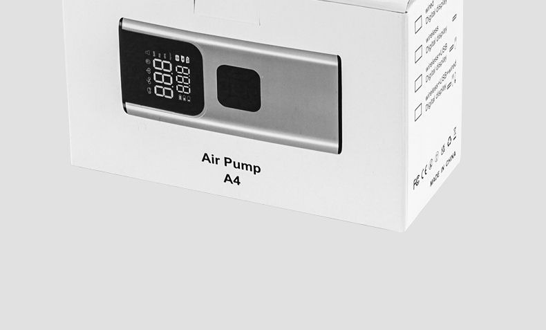 Wireless Car Air Pump, Portable Air Pump for Cars, Electric High-Pressure Tire Inflator for Cars, Inflator