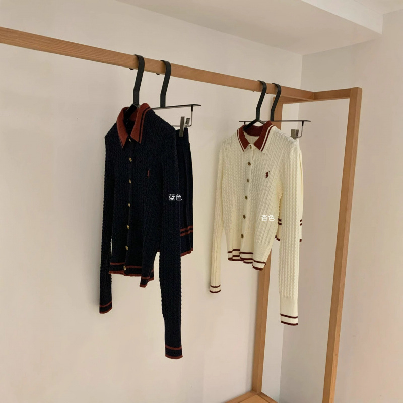 塞纳WGWE7072早秋小香风针织开衫女百褶毛衣裙子短款休闲两件套|undefined
