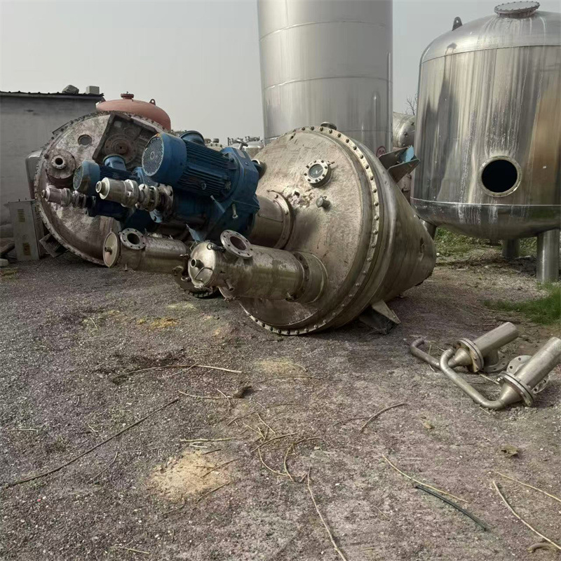 出售二手真空干燥机 二手真空单锥干燥机 不锈钢单螺带真空干燥机