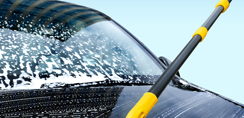 Car Wash Mop Does Not Damage Car Paint, Special Soft-Bristled Car Wash Brush, Car Retractable Car Wiping Tool, Complete Set of Tools