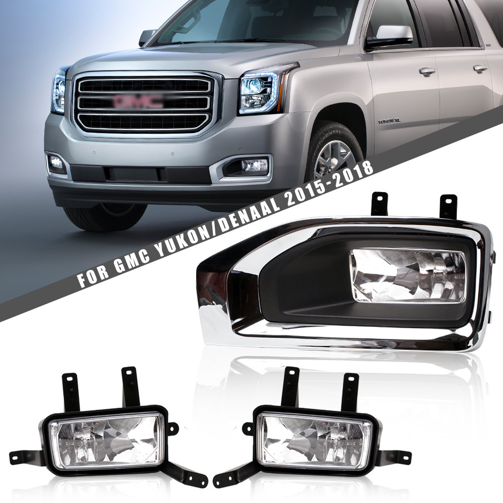 Aplicable a GMC YUKON 15 - 18 años de montaje de lámpara de niebla delantera, lámpara de conducción diurna, lámpara de niebla, lámpara de barra delantera