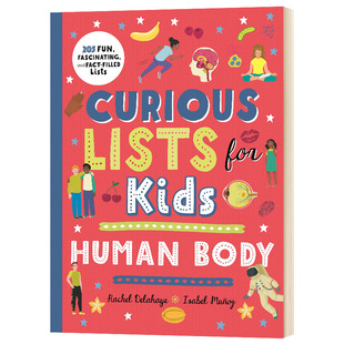 Curious encyclopedia Human Body Curious Lists for Kids Human Body English original book English