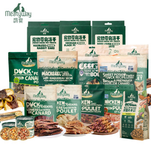 Jueyan Duck Jerky Dog Snacks Sweet Potato Rolls Chicken Jerky Sweet Potato Dried Snacks 908g Dog Teeth Cleaning Training