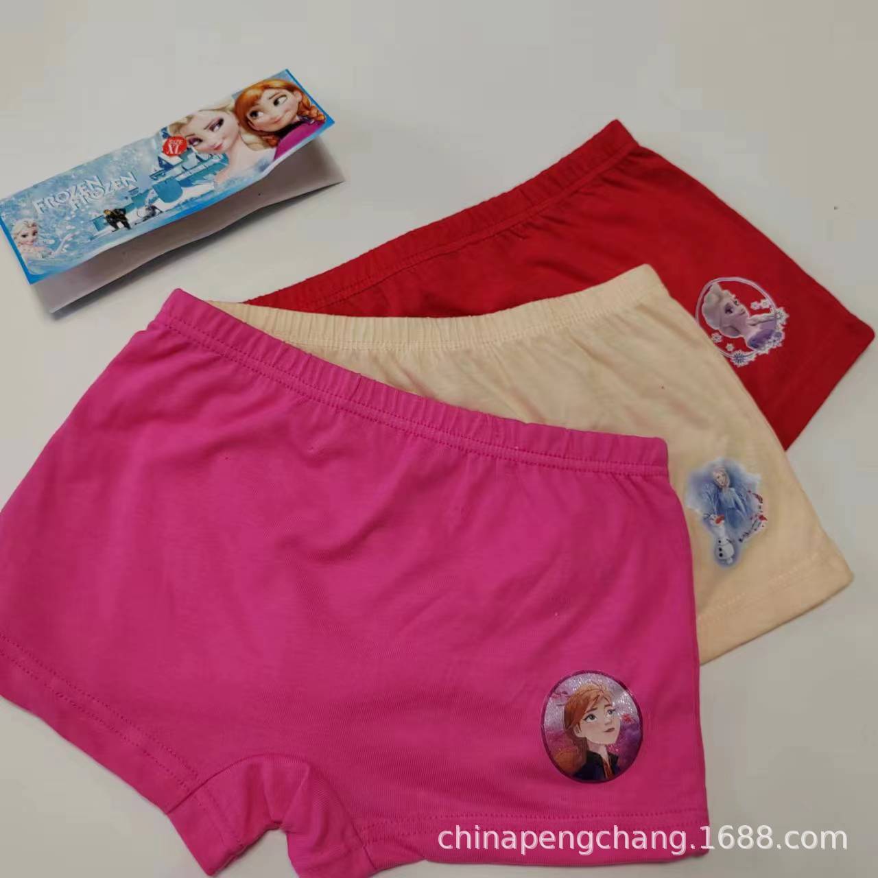 Low price Super Value Ice Queen Snow White Pony cartoon girl boxer underwear Girls'underwear