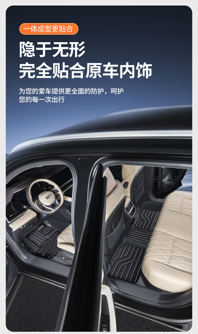 TPE Floor Mats for Geely Xingyue L 2019-2025