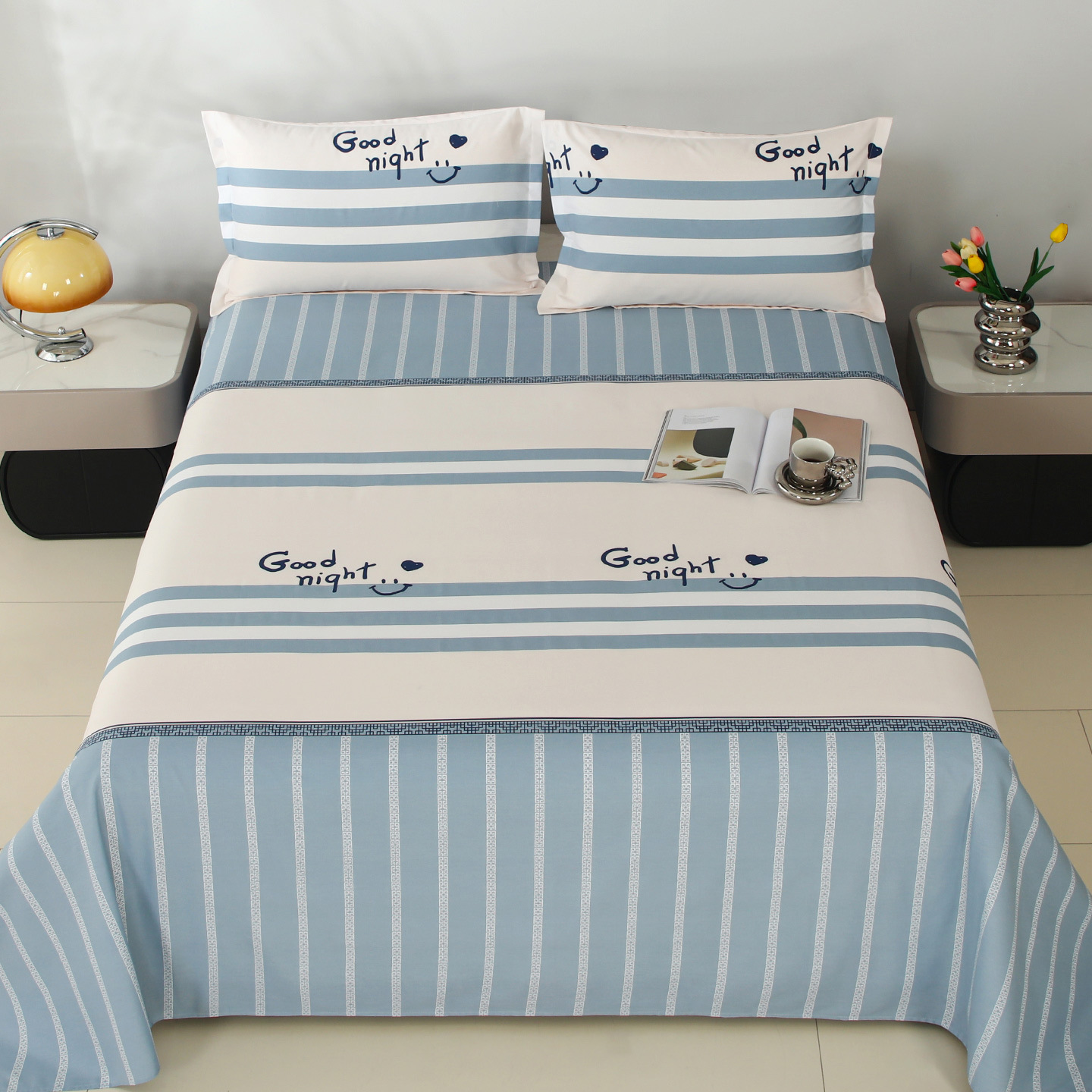 100% algodón sábanas dormitorio de estudiantes cubierta de cama individual niños de verano una sola pieza engrosada edredón al por mayor image 25