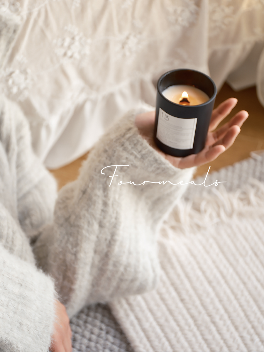 ✅《小黑罐》琴酒十日檀咖啡柑橘茶香香薰蜡烛室内家用持久卧