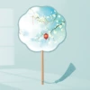 Moon Blue Silk (eight-petaled silk)