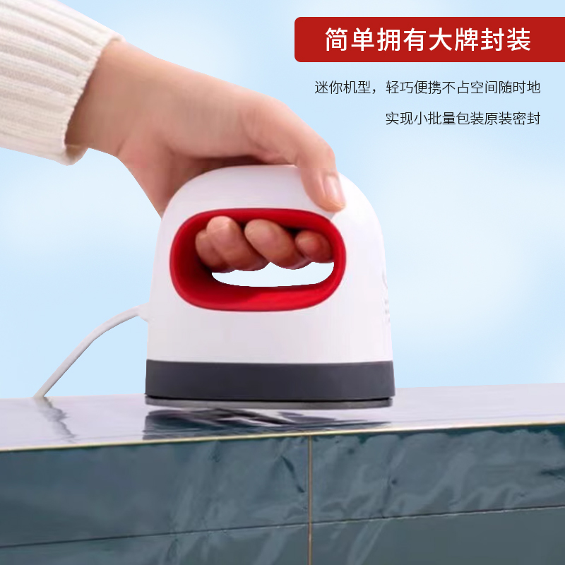 tarjeta de imagen portátil máquina de prensa doméstica pequeña máquina de impresión de marca ropa pintura de tarjeta de té caja de regalo máquina de sellado de película de tarjeta