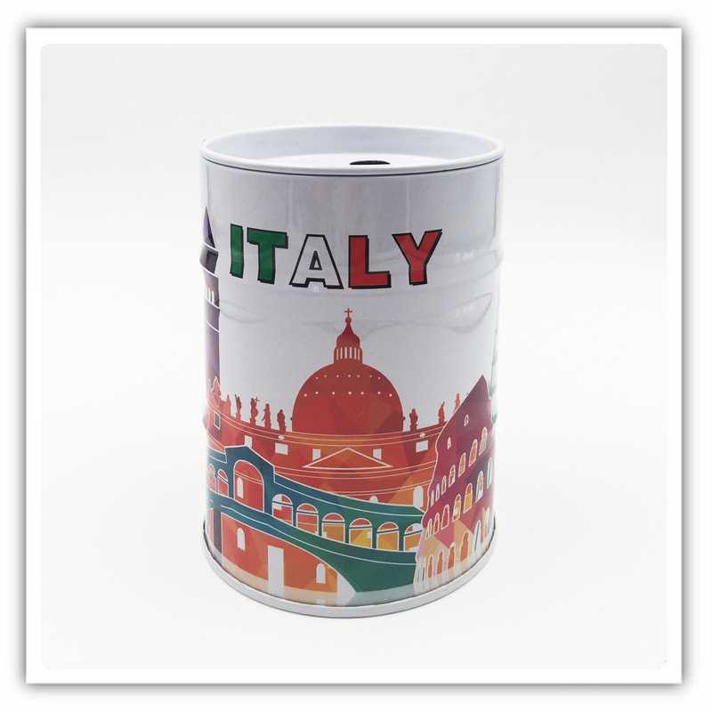 Moda japonesa de moda barril de aceite cenicero personalidad mini cenicero de acero inoxidable barril de gasolina cenicero