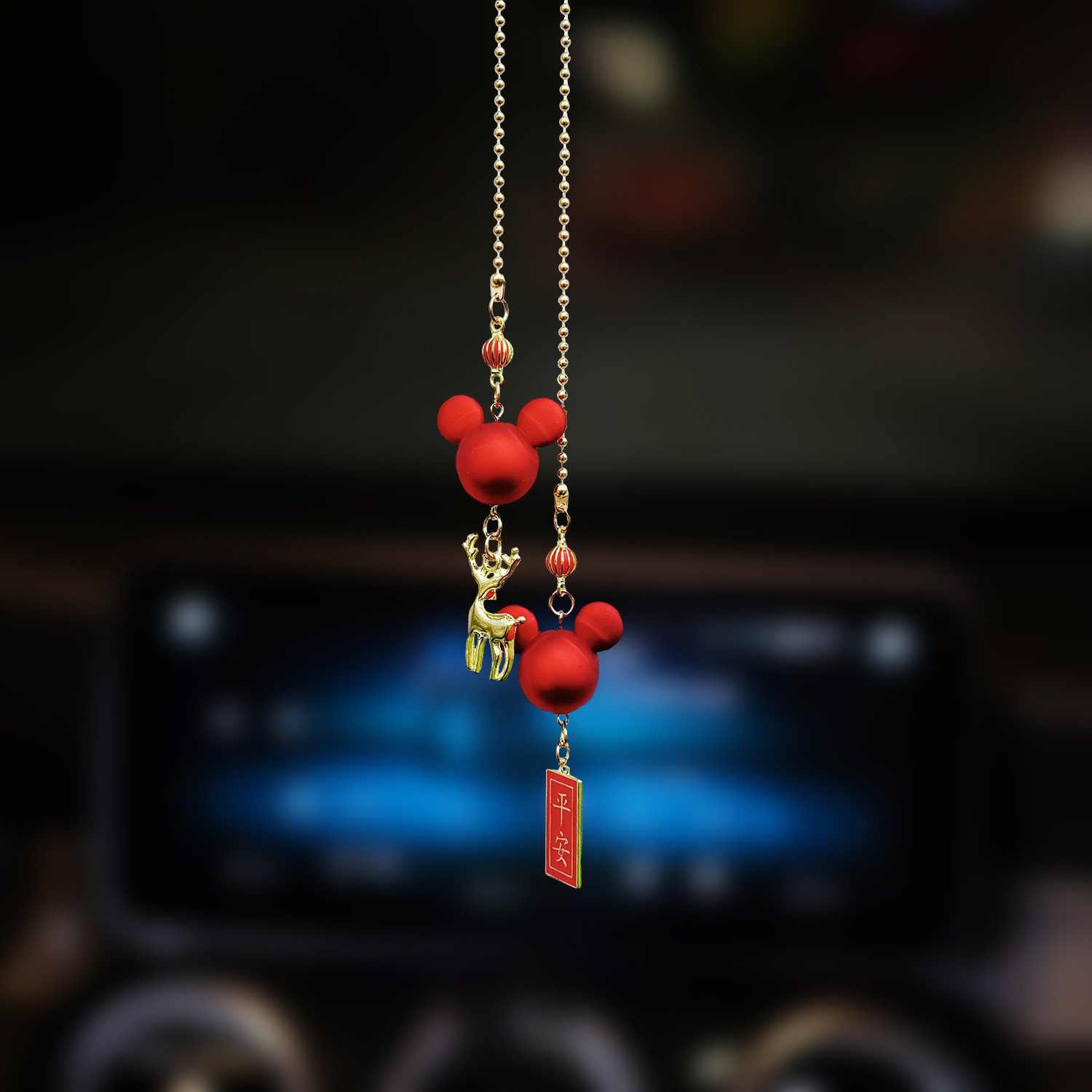 Golden Deer Ping An - 단일 구매에는 선물 상자가 포함되지 않습니다.