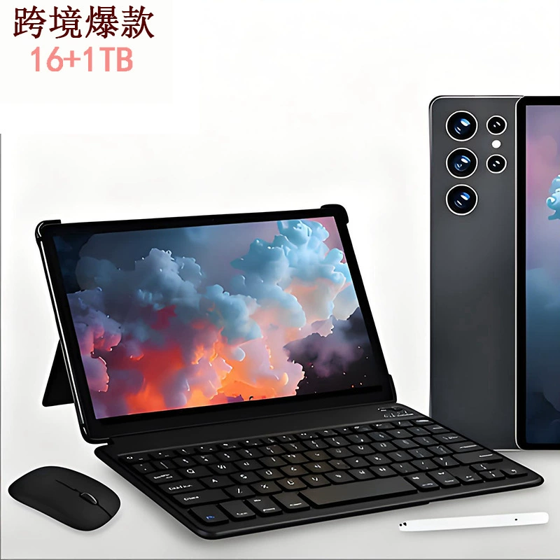 Планшет S23 Android, 10″ IPS 1280×800, 4 ГБ ОЗУ, 32 ГБ ПЗУ, 4G dual‑SIM