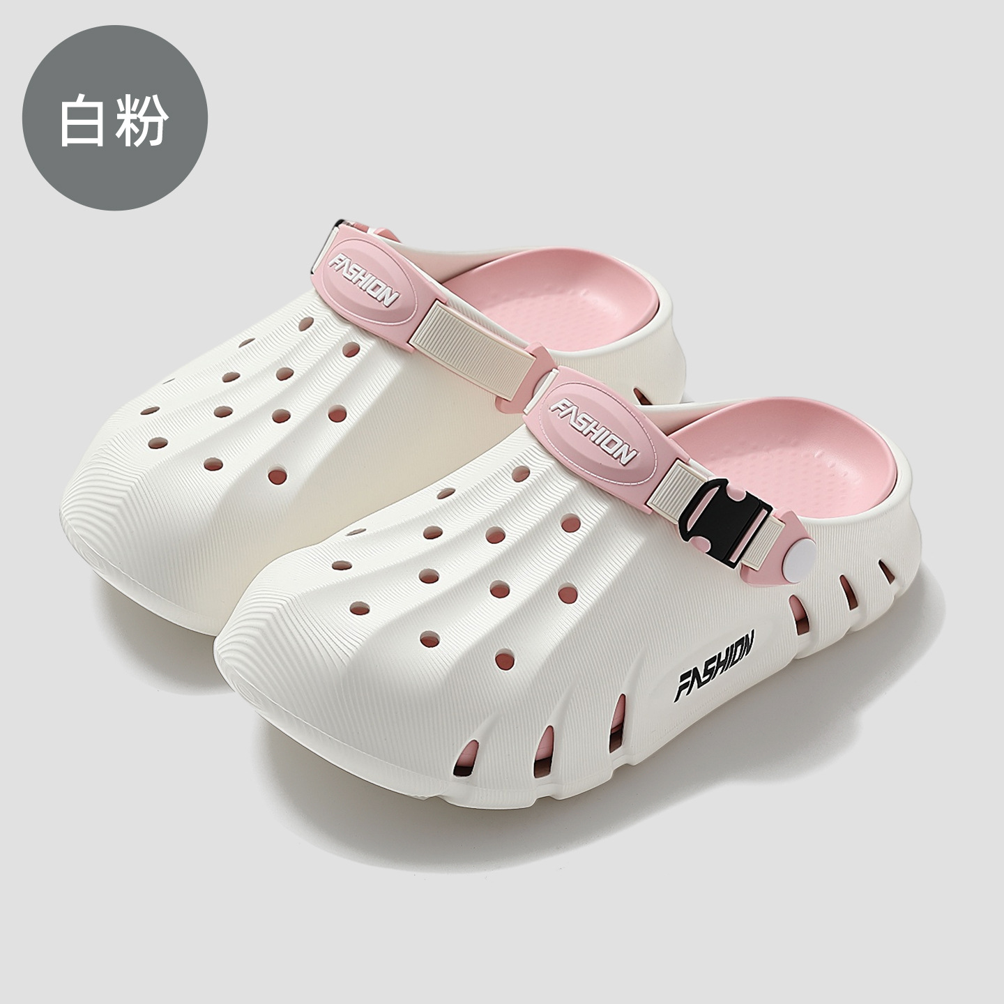 Women's Outdoor Slippers For The Operating Room, With A Comfortable Cushioned Feel, Top Quality Thick-Soled Closed-Toe Slippers_voghion.com
