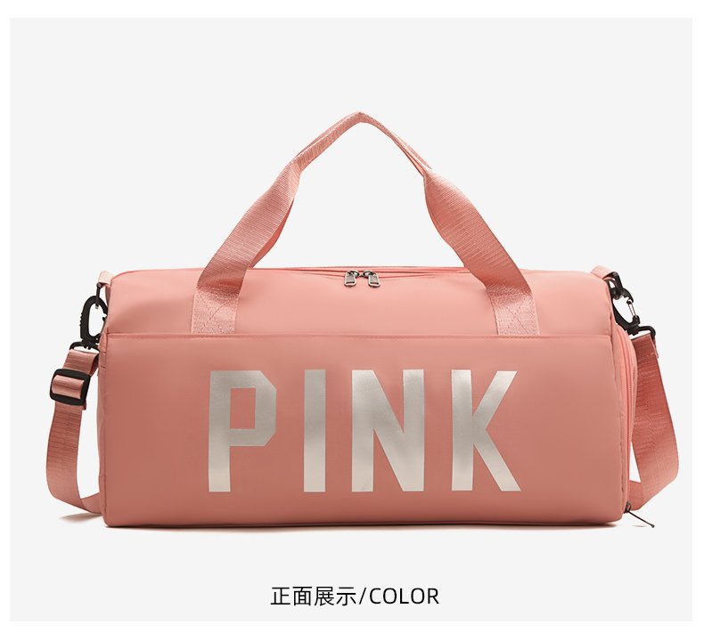 Bolsa deportiva de acondicionamiento físico de mujer ligera bolsa de viaje seca y húmeda de separación para hombres bolsa de viaje de estudiantes portátil de gran capacidad