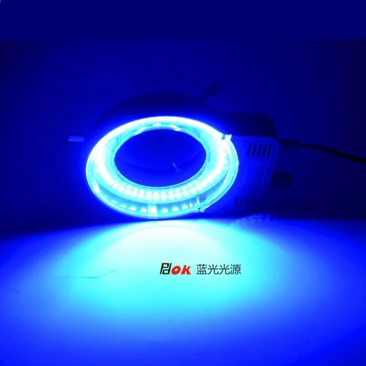 30倍高清便携手持光学镜片环形LED灯UV验钞灯古玩字画珠宝放大镜