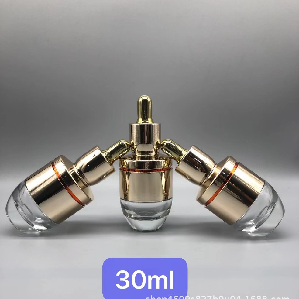 2021 nuevo producto botella de 30ml botella de líquido líquido botella de botella de botella de aceite esencial botella de gotas botella de aluminio electrificada botella de aluminio electrificada