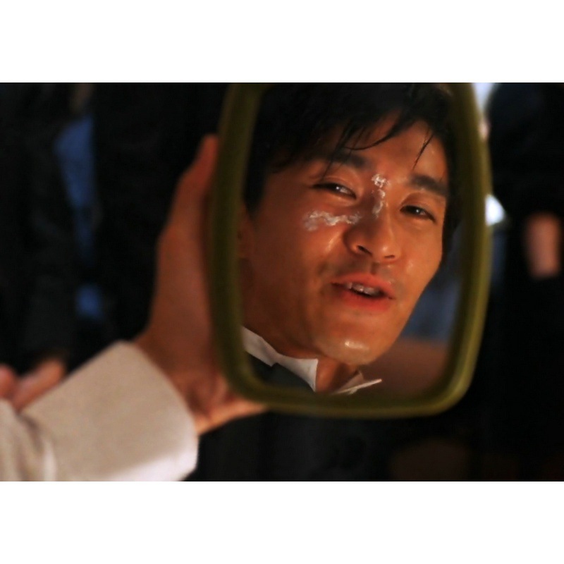 Zhou Xingchi foto de película clásica póster nostálgico retro decoración marco dormitorio pintura de pared simple