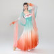 Classical Dance Costume Women's Elegant Fairy Style Antique Gauze Costume Practice Costume Chinese Dance Long dress Han and Tang Dancing Costume