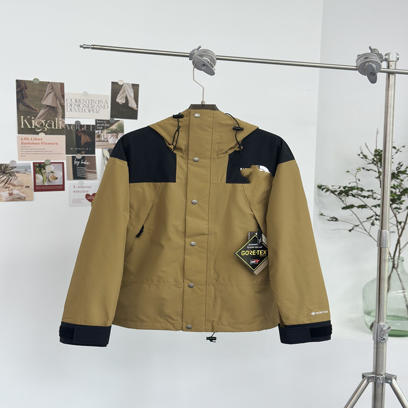 莆田1990冲锋衣美版户外防风防水连帽外套男女同款TNF北脸登山服|undefined