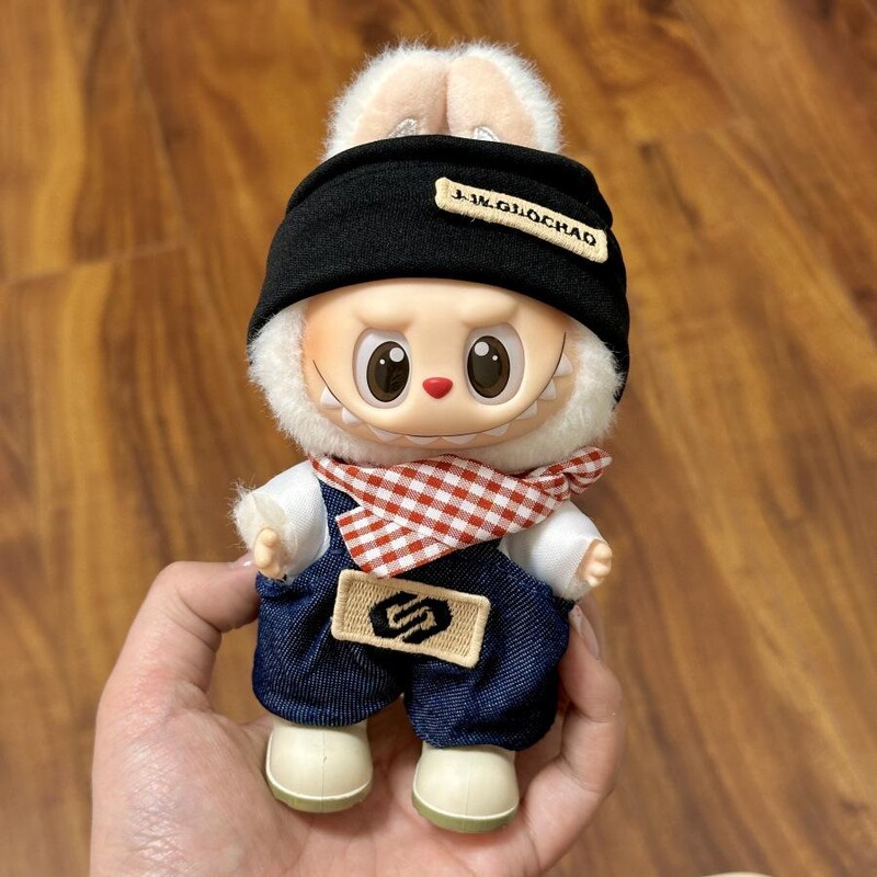 仅衣服适用于17cmlabubu玩具娃娃毛绒公仔等可穿衣服换装着替服装|undefined