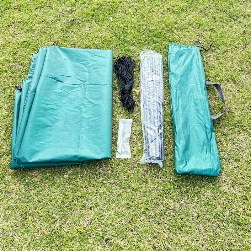 Outdoor Canopy Tent Camping Sunshade Tarp Folding Portable Large Canopy for 4-8 People