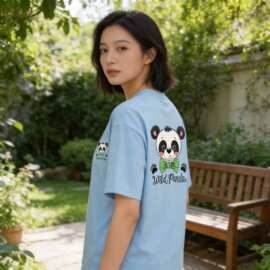 新款夏季女款短袖休闲宽松字母烫画T恤女2026夏季半袖女T恤