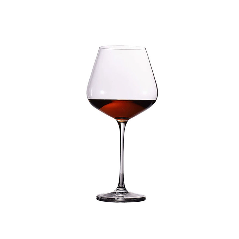 Crystal wineglass, glass gift box