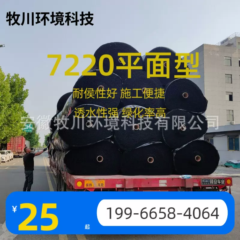 生态护坡三维水土保护毯公路河道护坡7220加厚型