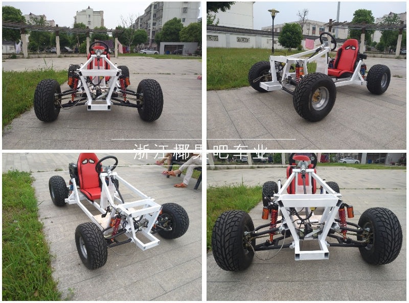 Modified electric four-wheel kart front and rear suspension accessories, beach buggy front axle, rear axle, brakes, steering