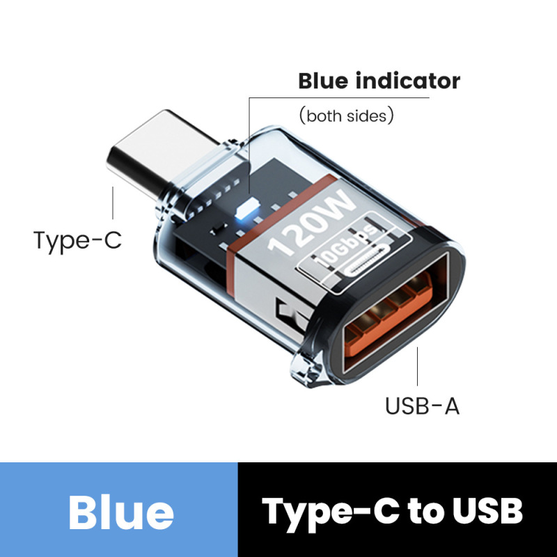 新しい透明アダプタデジタルディスプレイ typecOTG120W ディスプレイ USB3.2 携帯電話 Apple コンバータ高速に適しています|undefined